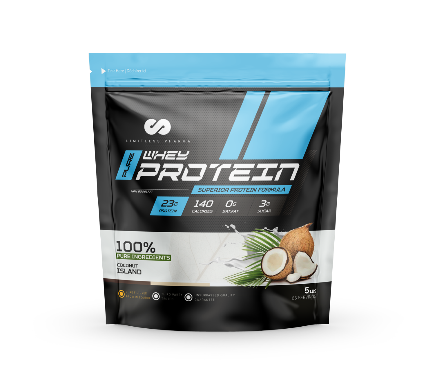 Protein Pure2Improve Iso Tonic Lemon Flavour - Protein - Nutrition