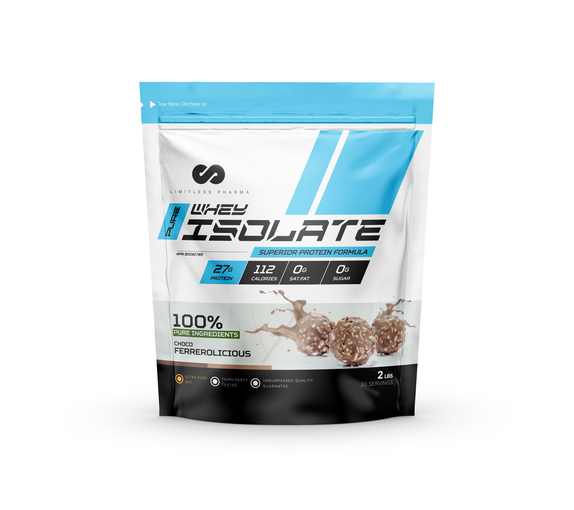 Weapons-Grade Whey Protein Isolate (2 lb) - Sports Performance