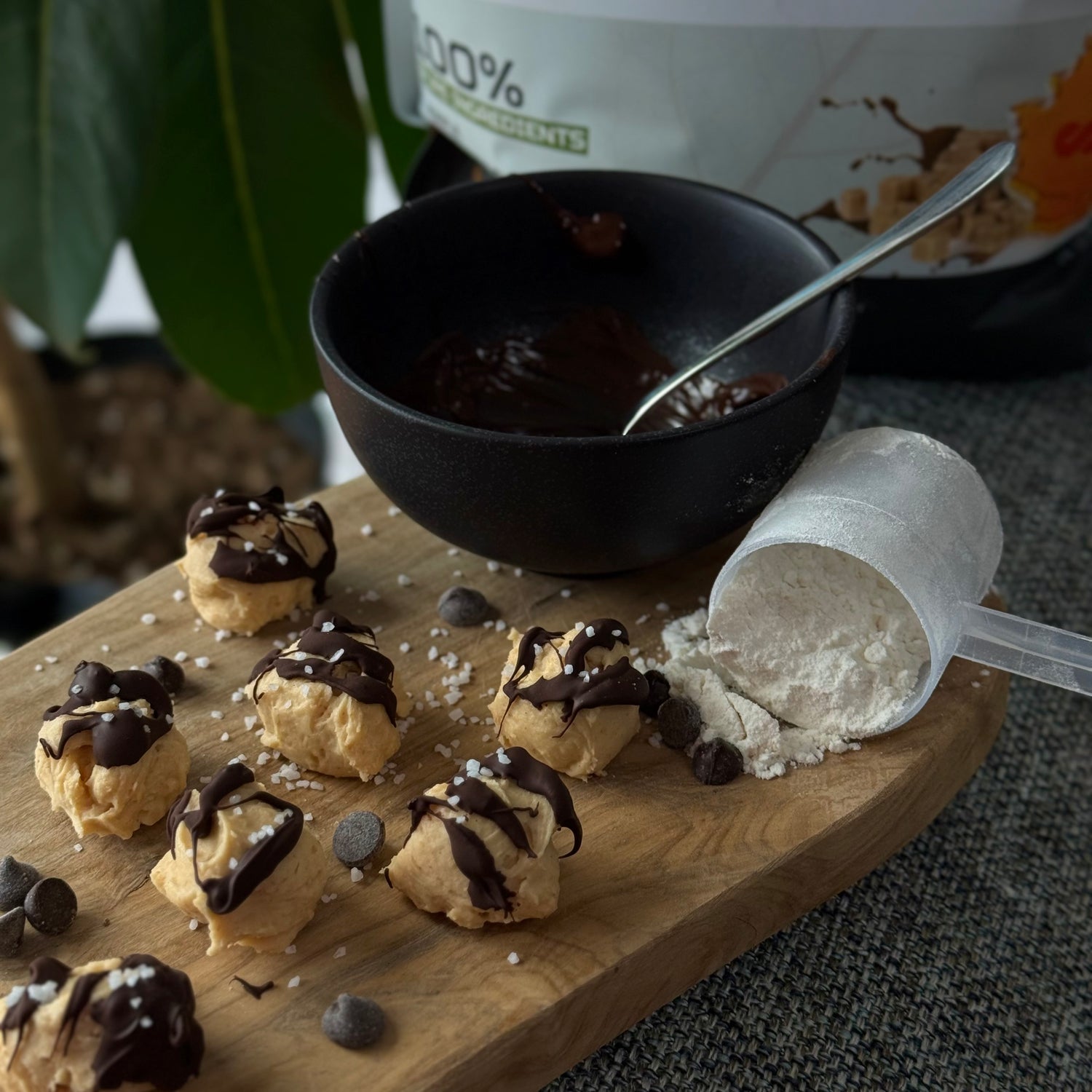 Frozen Cookie Dough Bites